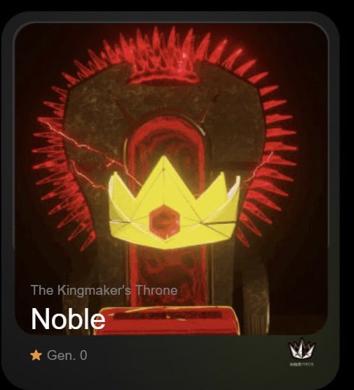 All wallets that staked 250k $FEALTY
received Soulbound NFTs.

Congrats Nobles.