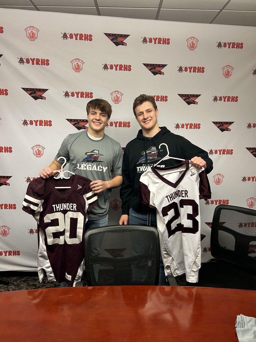 I look forward to seeing <a href="/OwenEffa/">Owen effa</a> in maroon &amp; White in 2023. He is a great athlete (fast &amp; physical) that can play DB &amp; LB spots. However its his high football acumen that will allow him to excel with the <a href="/reginathunder/">Regina Thunder</a>. We are excited to land another Effa from <a href="/YRHS_Raiders/">Home of the Raiders</a>.