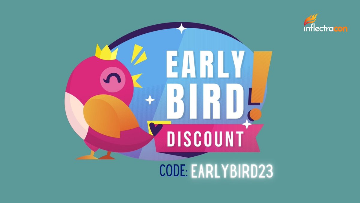 SoftwareTestPro's tweet image. Thinking about what to do next year❓Let the largest agile, testing & DevOps conference in D.C. be in your 2023 plans 🎉 Come to #InflectraCON to learn the latest in tech & network w/ experts.
For a limited time: use code EARLYBIRD23 to receive 15% off👉 ow.ly/ekV150Mepas
