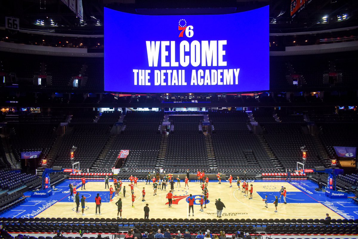 📸 Some cool photos from @dg3ball / Detail Academy Basketball’s event on the 23rd. 🏀

#basketball #76ers #detailacademy #wellsfargocenter #sixers