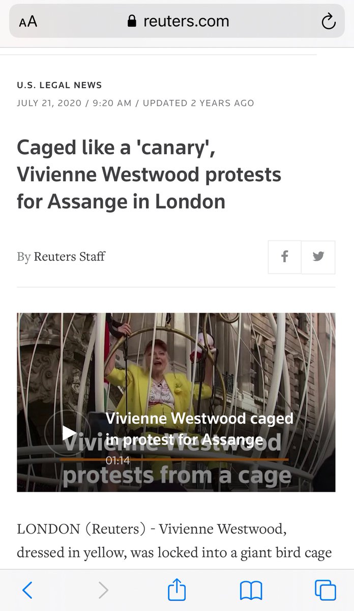 deepa_driver's tweet image. Rest in Peace Vivienne #Westwood . You employed your craft &amp;amp; your voice to speak up for truth. 
Here are two striking examples of your unstinting solidarity with #Assange  

#RIP 

*Bridal photo of Stella Assange via @EfPress
