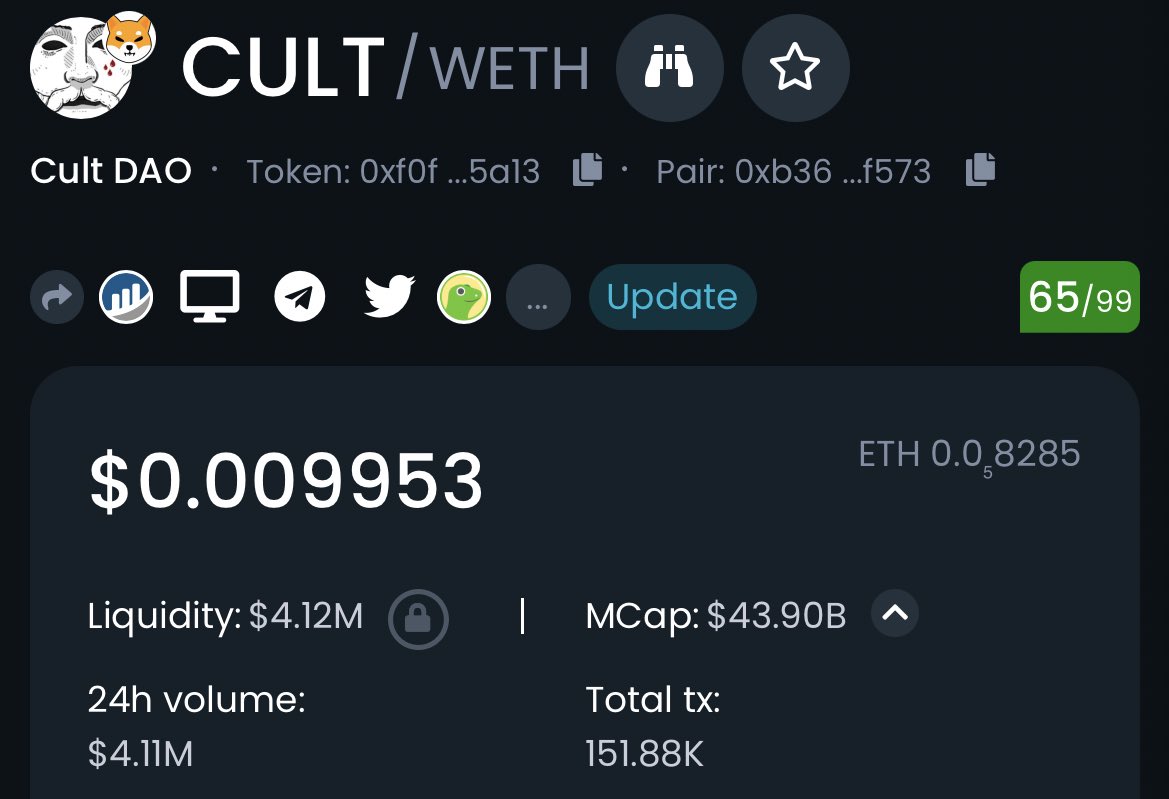 Some have speculated I am from the future…

And guess what? If I brought this screenshot back in time to show it to you now…

Then I should take my no good time travelling ass back to that future &amp; teach myself some decorum! Future me shares FUD!