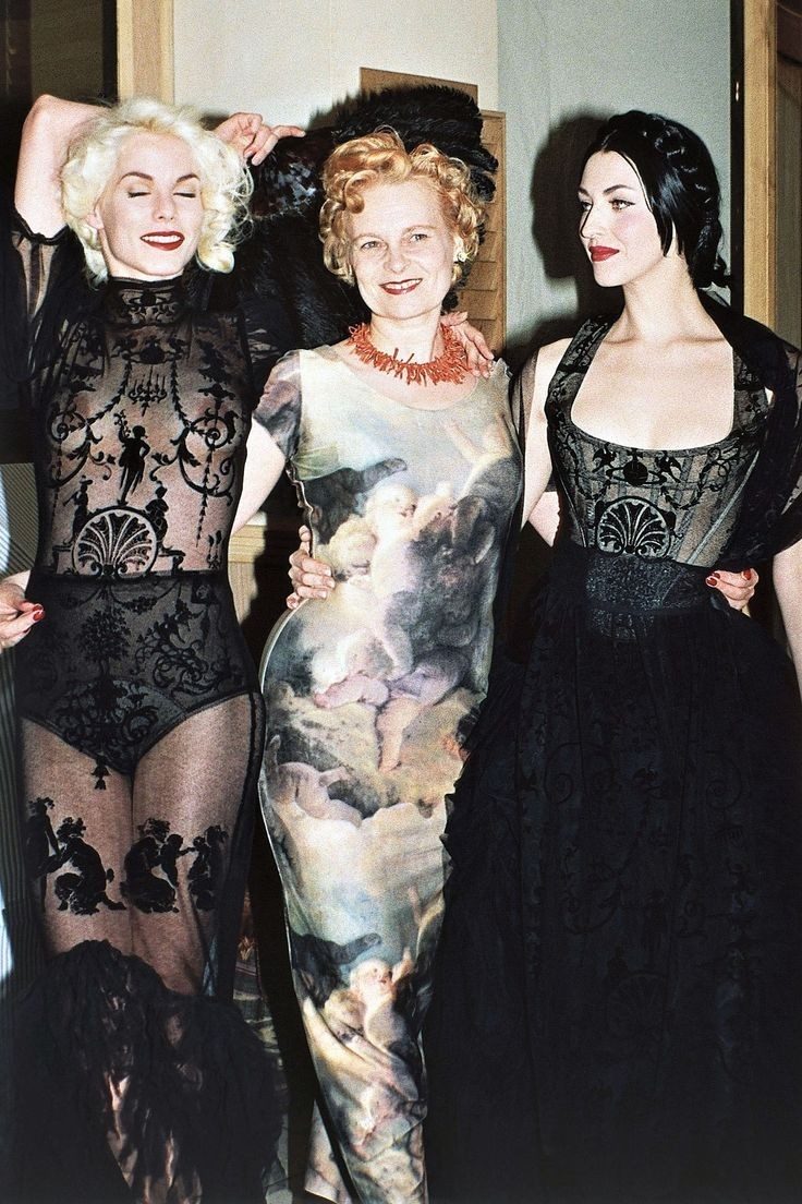 DUDA on X: one of the things i admire most about miss vivienne westwood'  creations (especially in the 90s) is her love of art pieces and how she  brilliantly presented it in