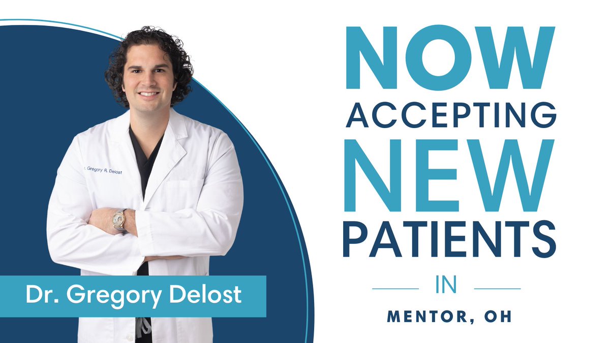 We are thrilled to announce that Dr. Gregory Delost, DO, FAAD, board-certified dermatologist will be joining our team in Mentor, OH! Dr. Delost will be offering medical and surgical dermatology treatments for patients of all ages for a wide range of skin conditions.