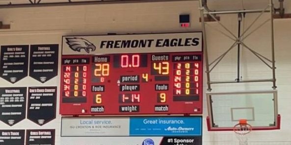 Varsity and JV won today at the Fremont Holiday Tournament! Congrats to our double digit scorers, Abbey, Kylie, and Justyce 🔥