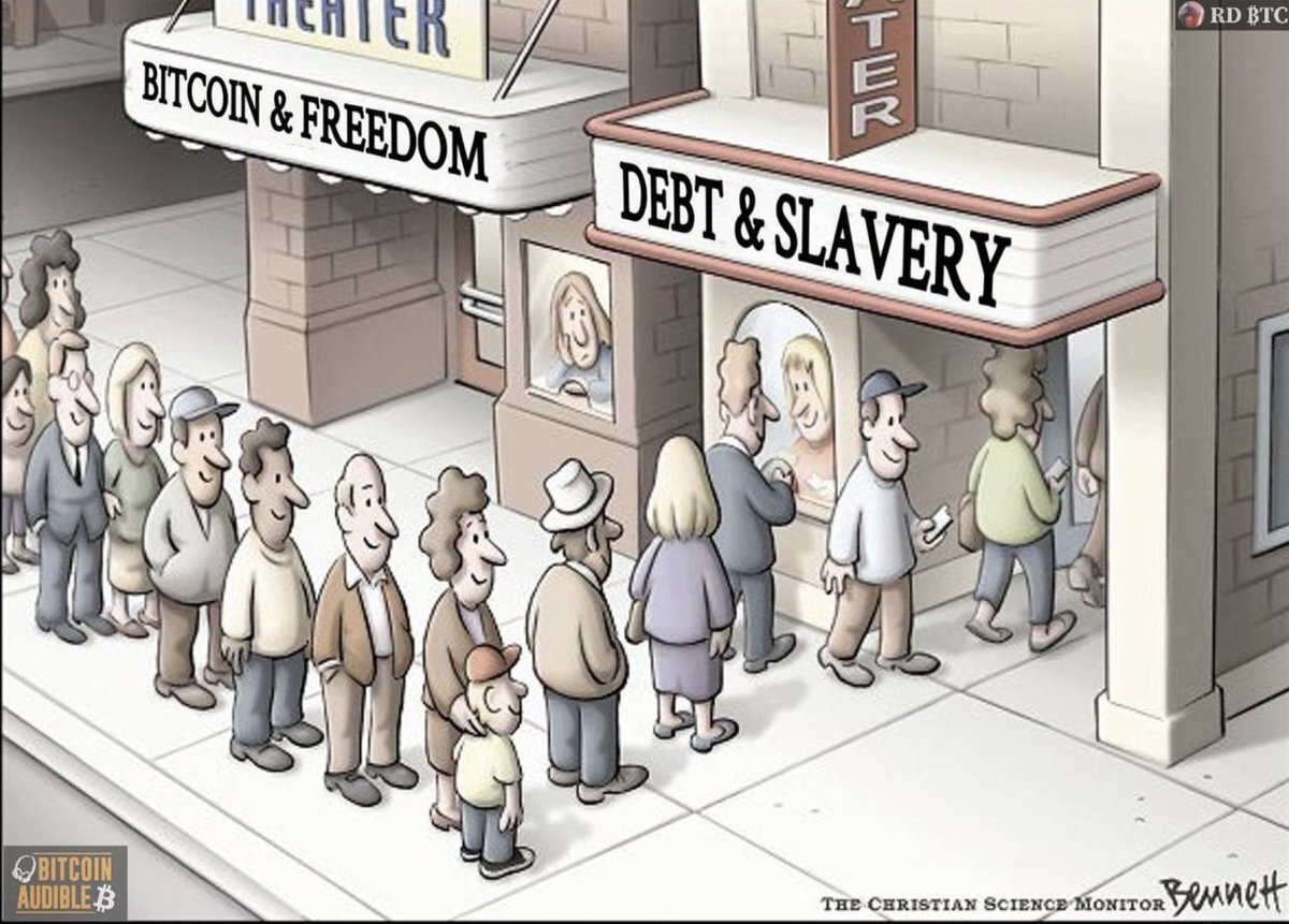 Opt out... Buy #bitcoin