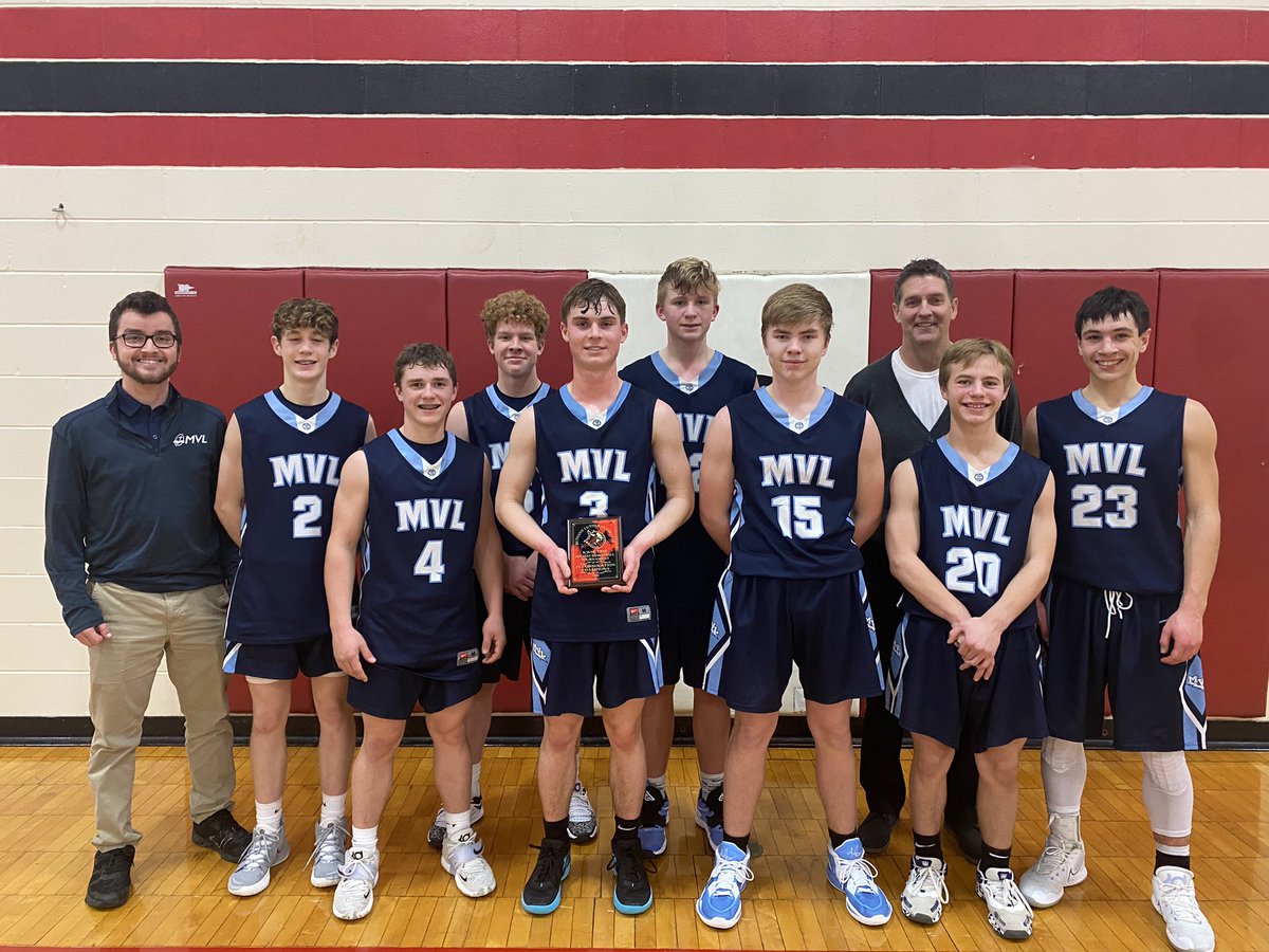 KwikTripHSBBall's tweet image. @MVLActivities is the Junior Varsity @KwikTrip Consolation Champions! They beat @StClairCyclones 71-47. 🎄🎉🏀