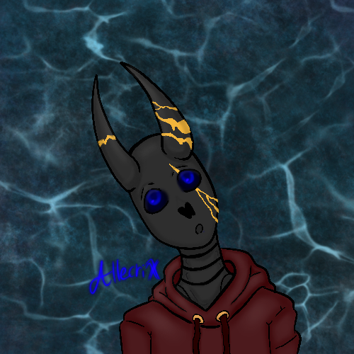 Xenidoxx's tweet photo. A Skully boi OC Commission I did for a user on Ovipets!! 
This was one of my very first commissions on my iPad and iPad pen!! 

#Commission #Comm #CommsOpen #CommissionsOpen #OC #OriginalCharacter #Procreate #DigitalArt #ProcreateArt #SkullboiOC #SkullOC #SkullyOC https://t.co/Q0WLoyrFLS