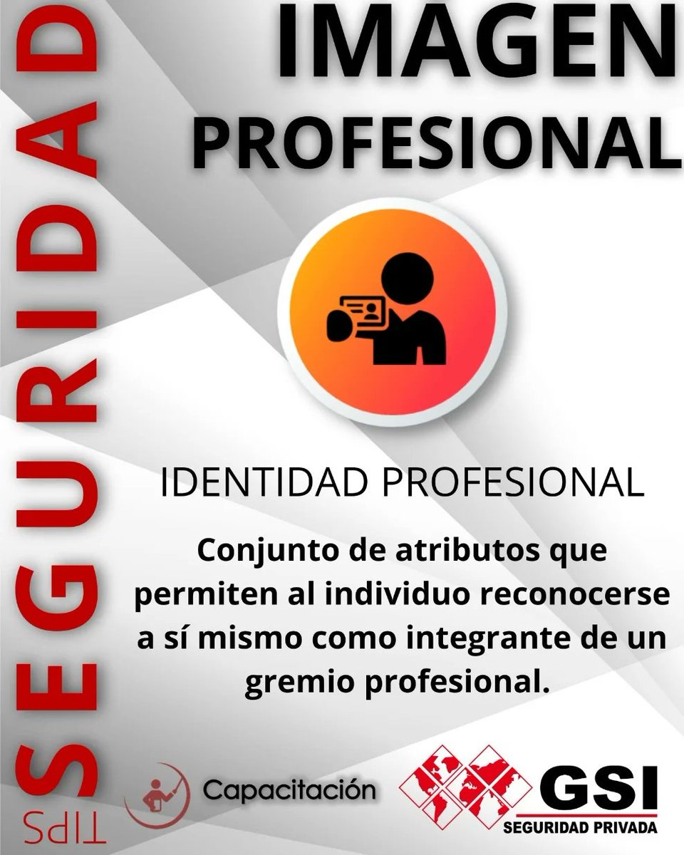 GsiSegPrivada's tweet photo. Identidad profesional #TODOSSOMOSGSI https://t.co/PLCulFKsJT