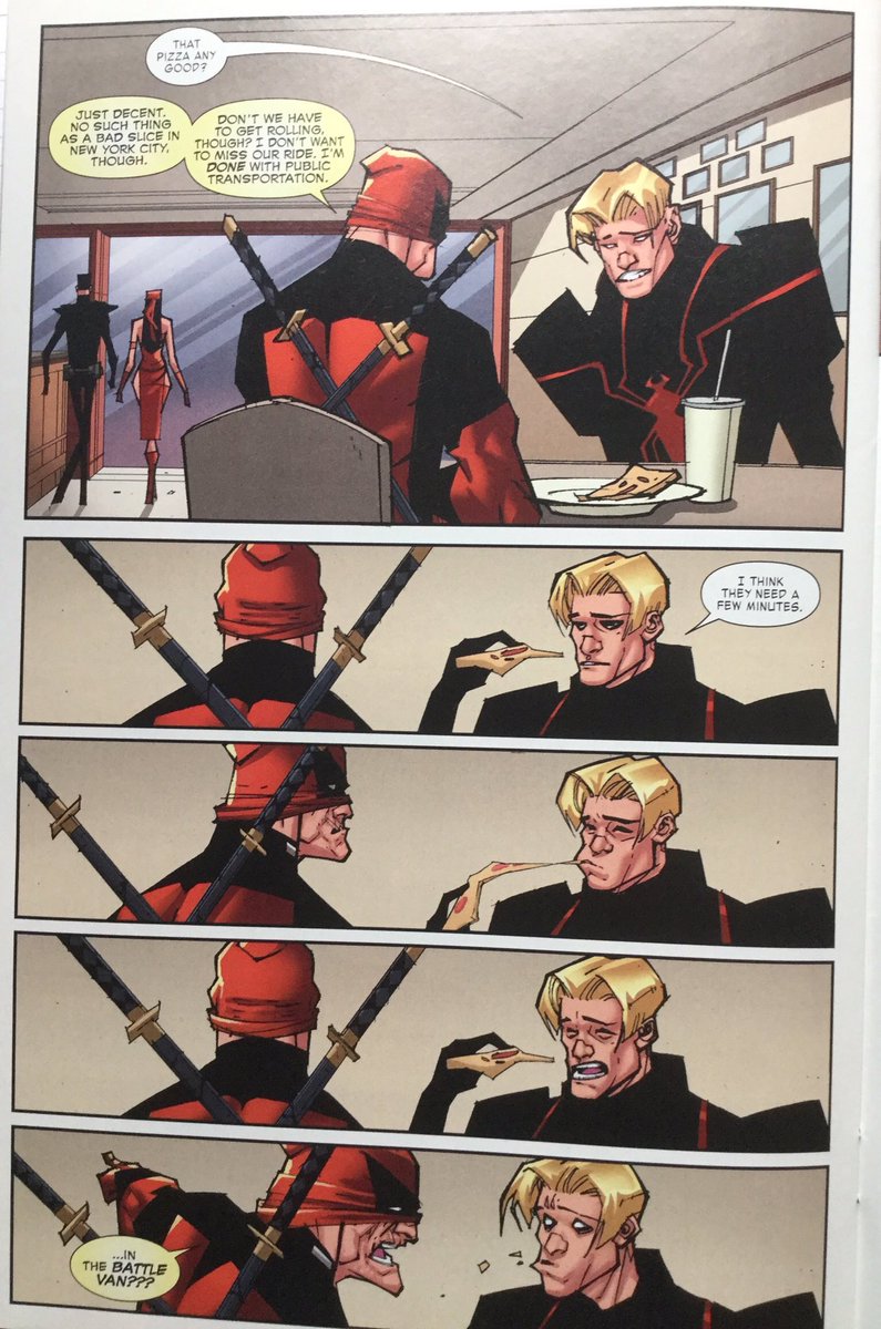 TalkingNatchios's tweet photo. When people say ‘there’s no sex in comics anymore!’ they are right - #Elektra and #Punisher used it all up in #Thunderbolts volume 3 and we just have to live with that! https://t.co/x7u2m6EIMM