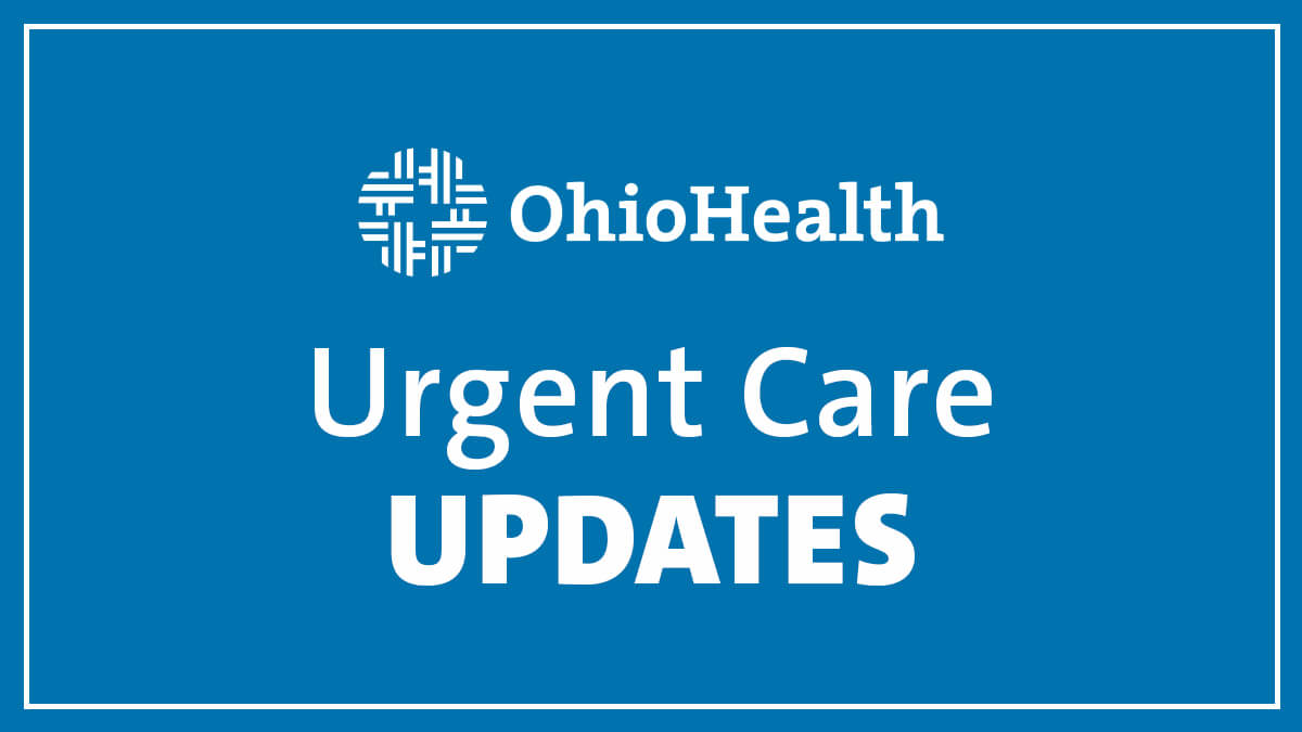 The Urgent Care in Bucyrus will remain closed until further notice while we make weather-related repairs.

Find telehealth options and other locations near you at ohiohealth.com/urgentcare.