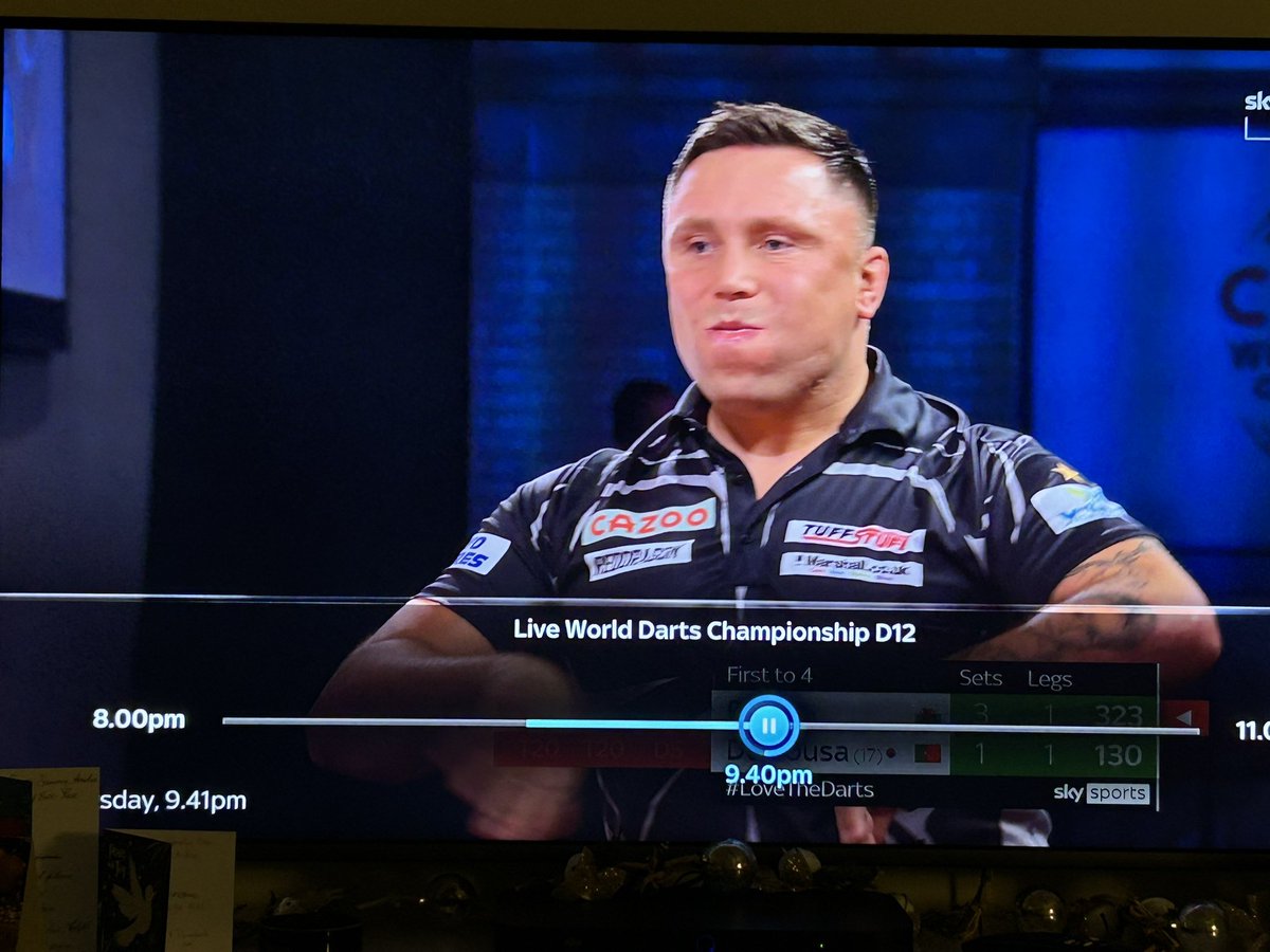 Disgusted to see this on <a href="/SkySports/">Sky Sports</a> tonight from a professional - what is this meant to represent? I have no idea what Price was doing after a bad dart but I do know my family experienced years of similar gestures directed at my brother who had significant disabilities 😢