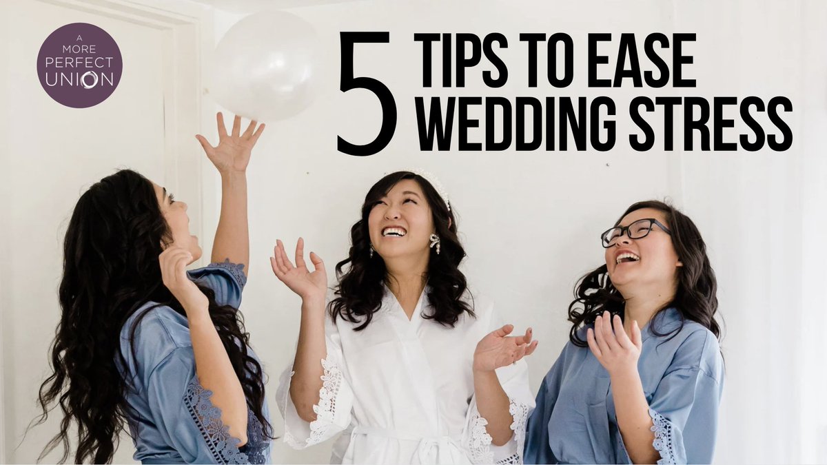 PerfectUnionNY's tweet photo. Wedding planning can be super stressful. Especially for a day that's supposed to be full of JOY. Here are 5 things you can start doing TODAY, to be a Zen Bride or Zen Groom. #weddingplanning #weddingplanningtips #nycofficiant #premartialcounselor https://t.co/jdBWqeB5sp https://t.co/HEL1WJb7Bx