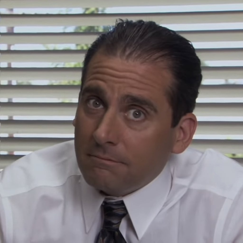 OfficeMemes_'s tweet photo. May your 2023 be as transformative as Michael Scott’s hair ✨ https://t.co/VSX1HsPTHD