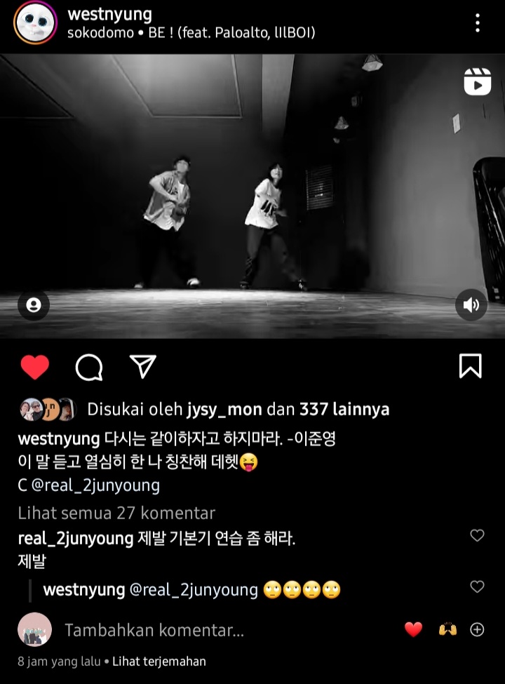 TriKartoo's tweet photo. Dan kejadian aja di ig adeknya mereka duet, senengnyaaa..
.
.
#leejunyoung #unbjun https://t.co/sqIFGuJGOm