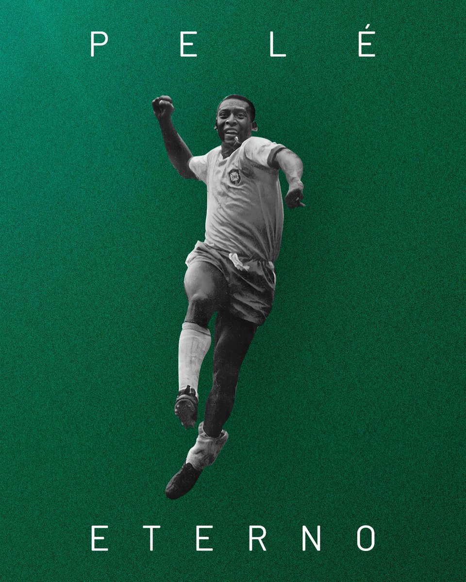 Un Roi, une Légende, une Icône. Le seul numéro 10. Il était le football. #Pele10 #football #bresil