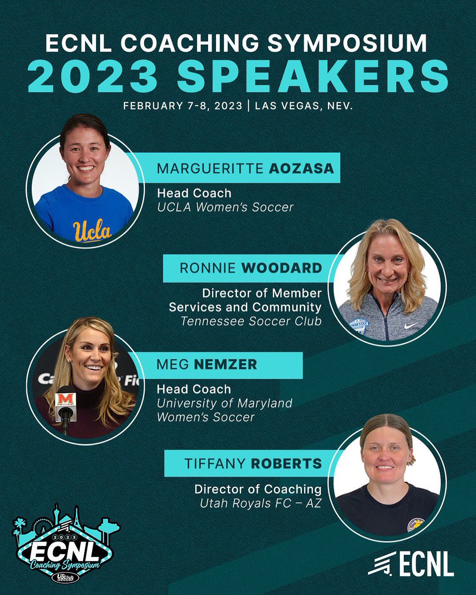 Perspectives on coaching from women working at the highest levels of club and collegiate soccer – national champions and leaders. 

🗣️ Speaker Bios: bit.ly/3WvriiF
🔗 Registration: bit.ly/3hXwXPL