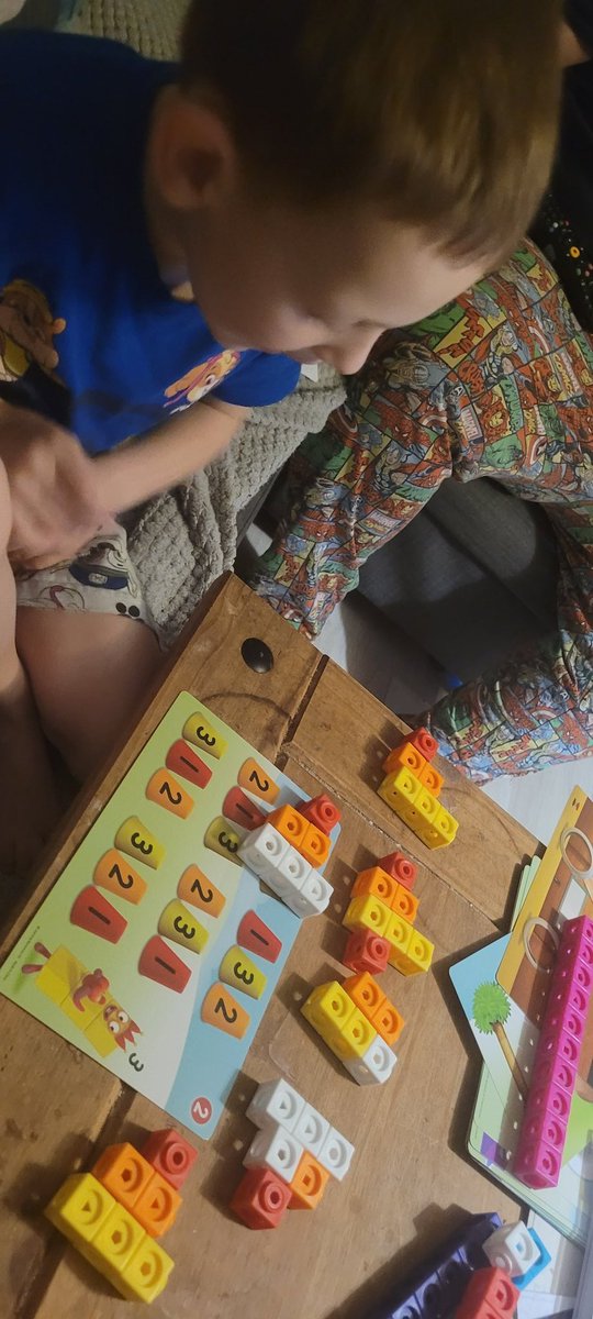 EmmaSwallow2's tweet photo. @UCPrimary 
@Mrs_WalkerUCP 
@MissHeldUCPS 
Jensen brought number blocks out of his own money , he enjoyed and could put the blocks in number order.

🌟well done Jensen https://t.co/DbWTSNohw7