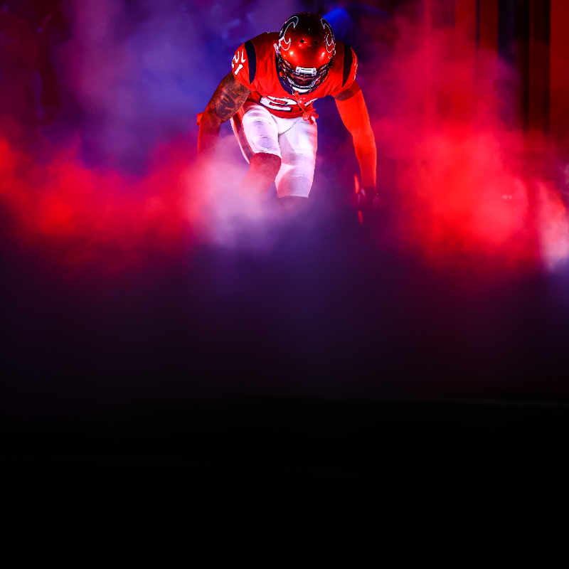 HoustonTexans's tweet photo. H-Town: 🗣 Update your uniforms 

Cal McNair:  ✍️