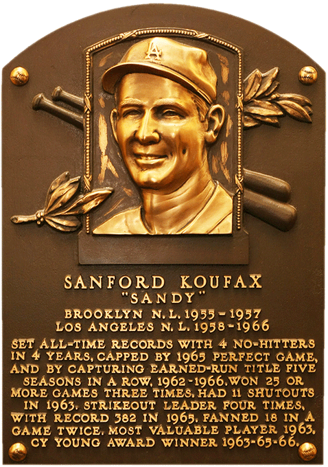 Happy 87th Birthday to Hall of Famer Sandy Koufax, born this day in Brooklyn, NY.