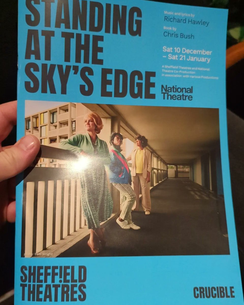 dwhembro's tweet photo. Standing at the Sky's Edge. Incredible theatre. If you're from Sheffield or live in Sheffield go and see it. https://t.co/pEnlvFwW7H