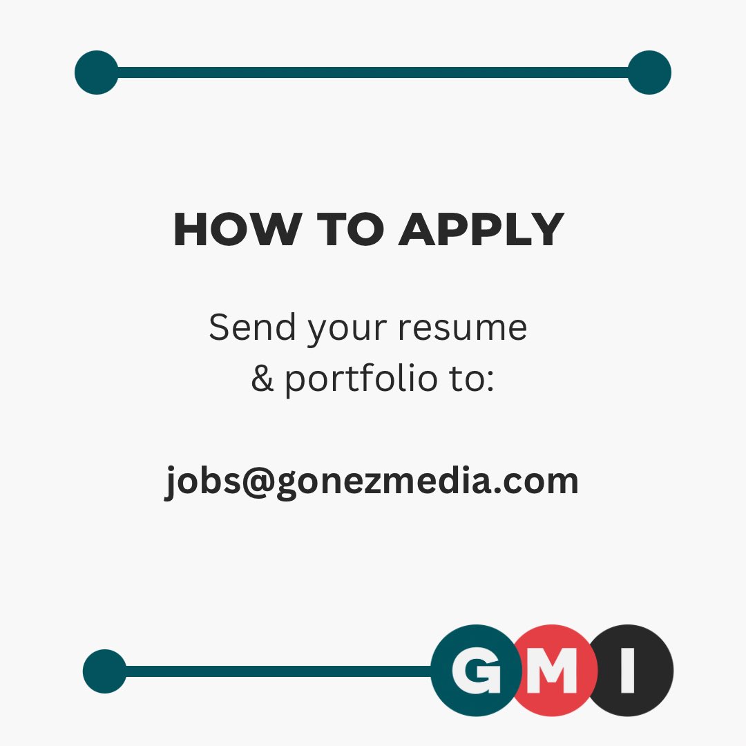 We’re growing again! #GMI is looking for a #Writer / #Reporter to join our team! 

Think you’re the right fit? 

Apply by sending your resume &amp; portfolio to jobs@gonezmedia.com!