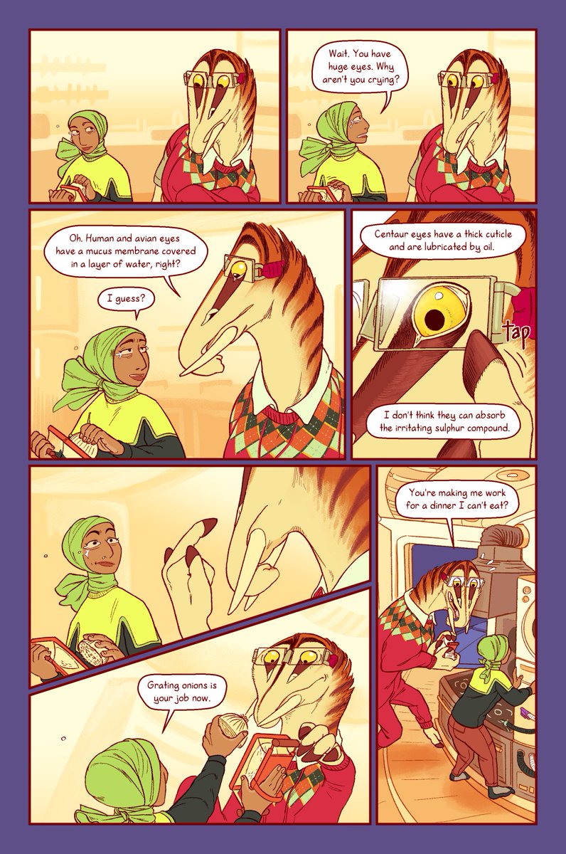 JayRock5858's tweet image. The Runaway is a fusion torchship with a habitat module that adapts between 1g of thrust and 0g while parked, but cooking is definitely more challenging without "gravity"...