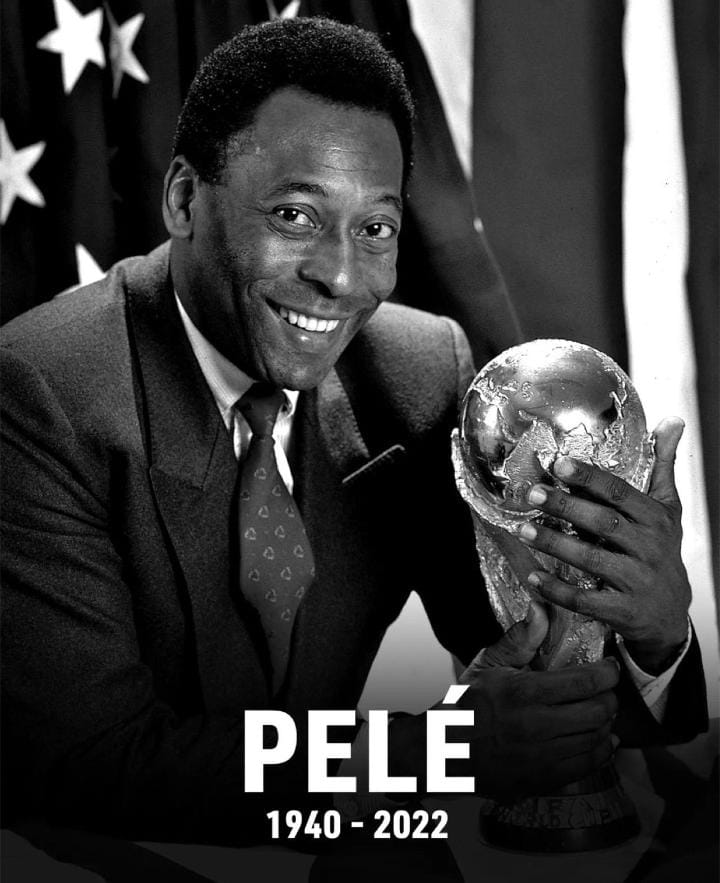 Pelé. Simples assim. Descanse em paz! #Pele80