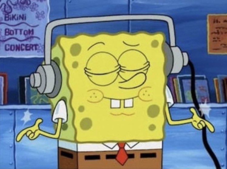 Me listening to the same Bad Bunny songs everyday