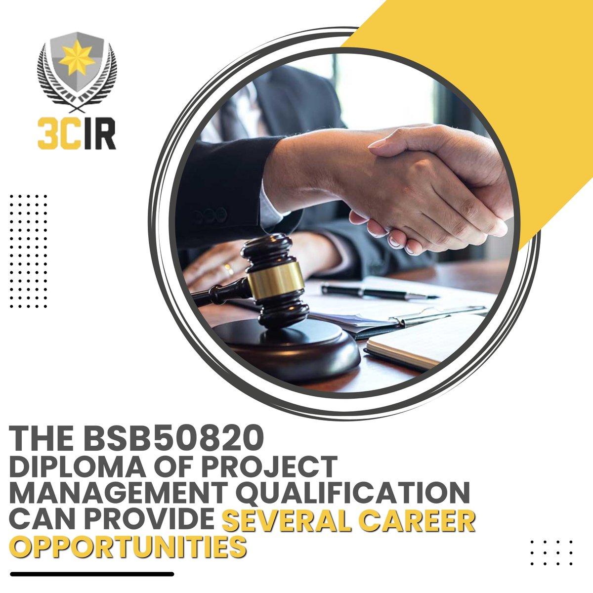 3CIR1's tweet image. The BSB50820 Diploma Of Project Management Qualification can provide several careers and further study outcomes.
---
Apply now: 3cir.com/services/cours…
.
#3cir #projectmanagement #projectmanagementcourses #diplomaofprojectmanagement #projectmanagementcertificate