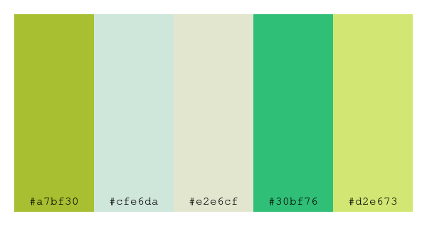 ColPaletteBot's tweet photo. Beep beep, here's a pretty color palette for you!
color-scheme.js parameters used:
- hue: 343
- variation: pastel
- colors: #a7bf30, #cfe6da, #e2e6cf, #30bf76, #d2e673
Have a lovely evening!
#twitterbot #colorpalette #colors #palette #prettycolors https://t.co/Htbsro2tAM