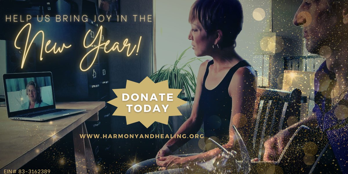 We're looking #forward to #2023 and all the #patients, #families, and #caregivers we can bring #music and #healing to in the #NewYear, but we need your help! Make a tax-exempt #donation today to our #charity, #HarmonyAndHealing. harmonyandhealing.org/donate
