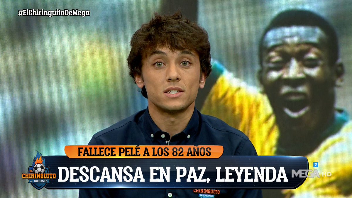 🖤"Pelé cambió el fútbol. Es una de las leyendas de la historia de este deporte"

🗣️El mensaje de <a href="/DarioMonteroG/">Darío Montero G.</a> tras el fallecimiento de O' Rey. #ElChiringuitoDeMega