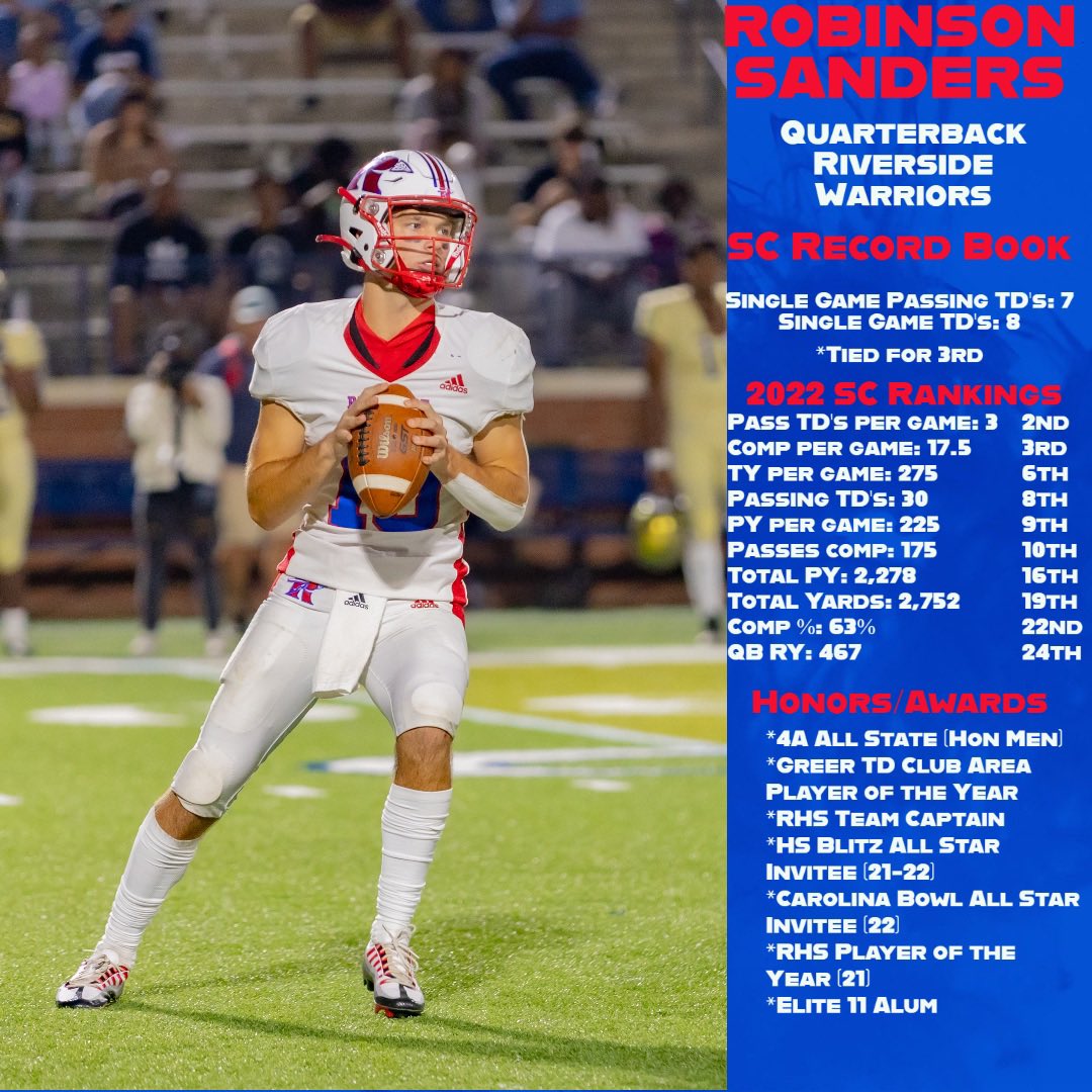RobSanders04's tweet photo. @rmurecruitsfb Rob Sanders
6’2/196 QB
Senior season: 35 TDs, 2752 TY
https://t.co/babMvfTe5c https://t.co/68GyVuSNIr