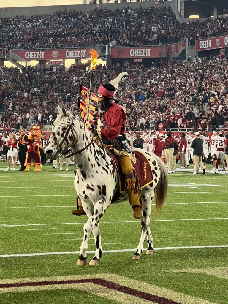 DaveInOrlando's tweet photo. My seats don’t suck for the @CheezItBowl
#NetCrew
#GoNoles https://t.co/g96HQBqNv8
