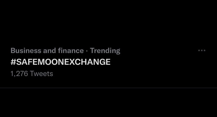 FaboisMe's tweet photo. #SAFEMOONEXCHANGE is trending https://t.co/phrCO9vQH9