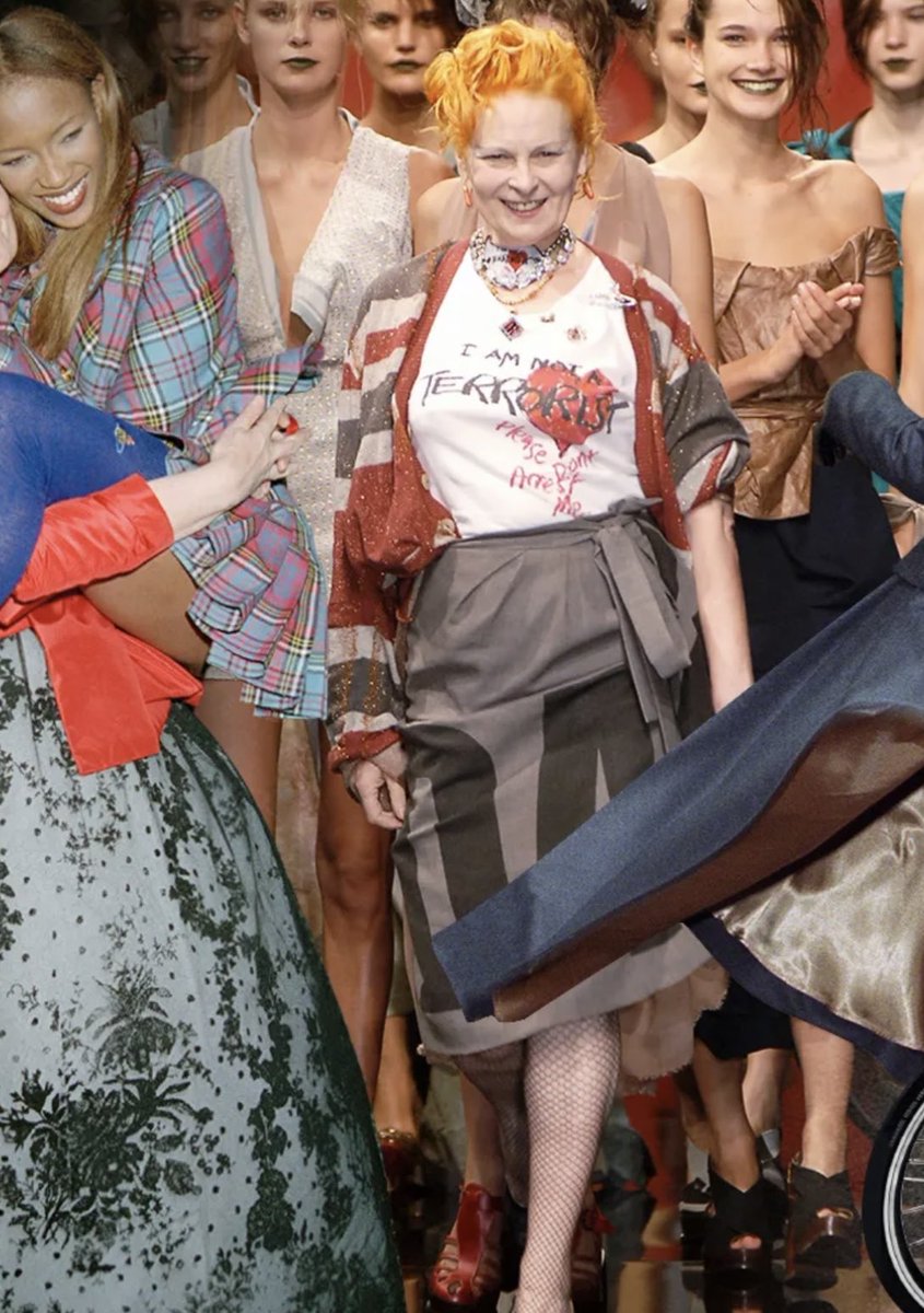 Dame Vivienne Westwood. Such a loss. RIP #britishicon #fashionista #goddess #sexpistols