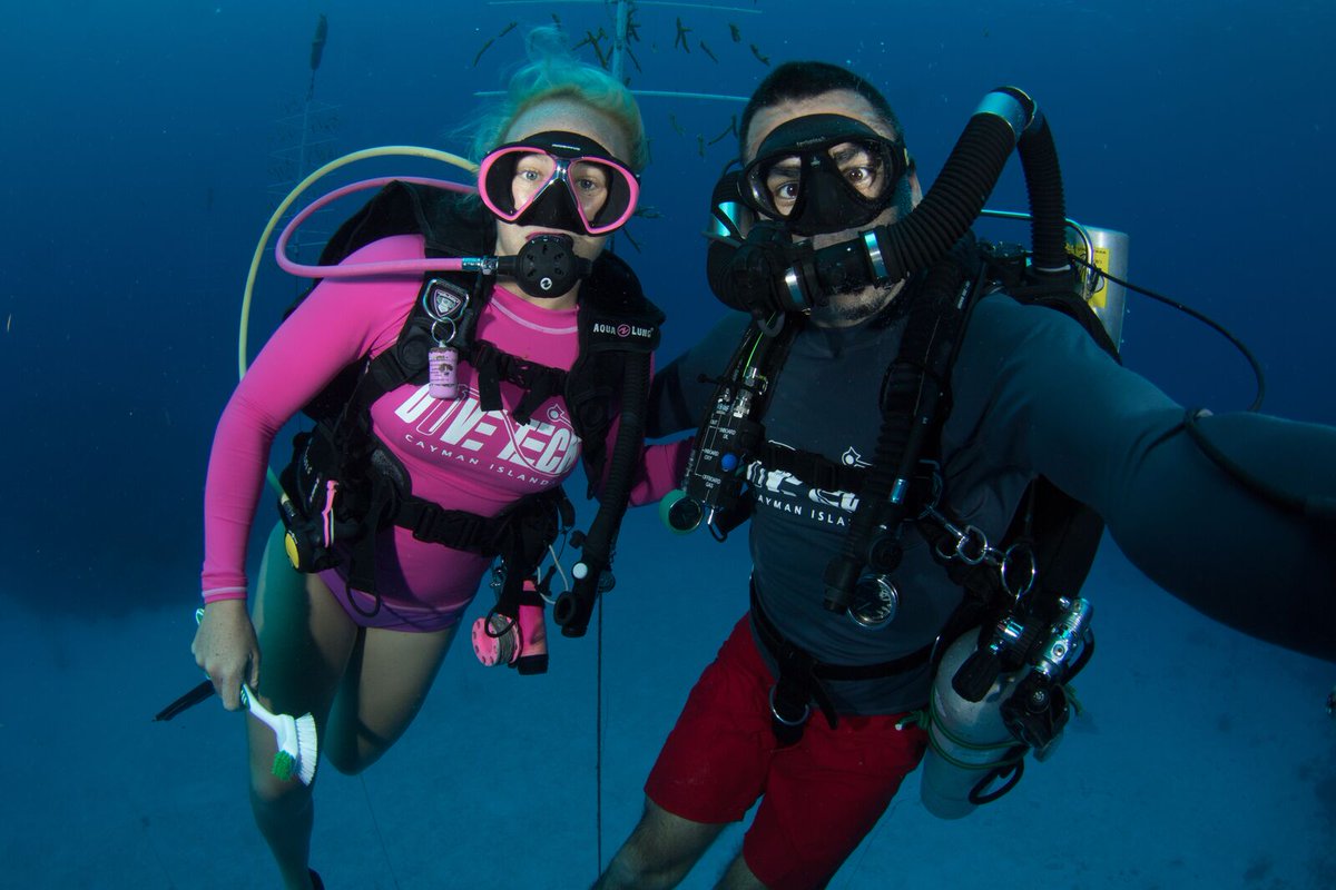 Cayman_Islands's tweet image. Those who clean up Cayman while they dive keep our slice of paradise pristine for visitors and inhabitants alike. #DiveCayman