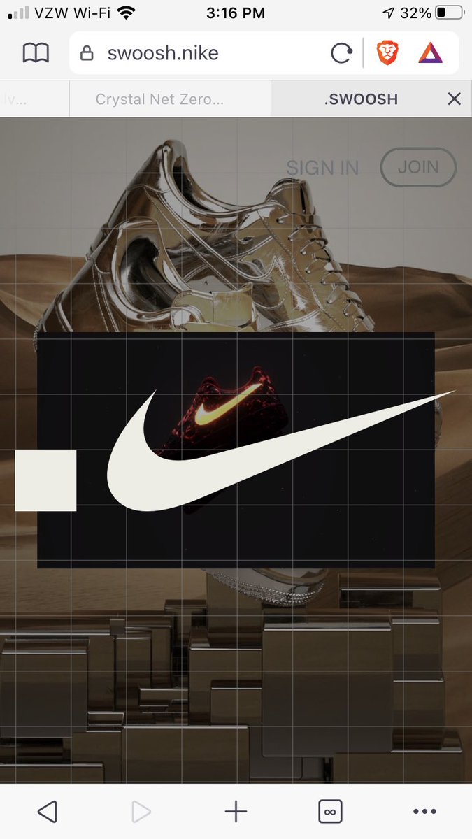 Addlanes's tweet photo. Nike just launched their accessible virtual product world #Nike #3D #virtual #vr #Swoosh #Retail #SportyBet #NFTCommunity #NftGame #DOT https://t.co/qCxNiqnQ9I https://t.co/k5PkyAcbN6