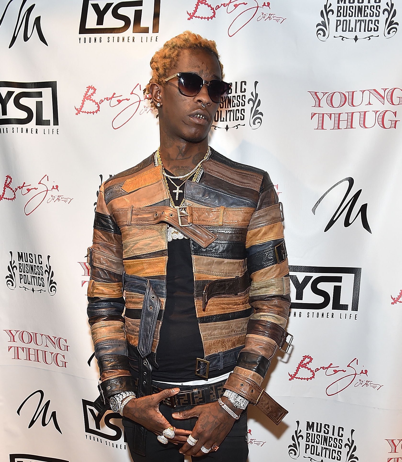 H&m margiela top belt jacket