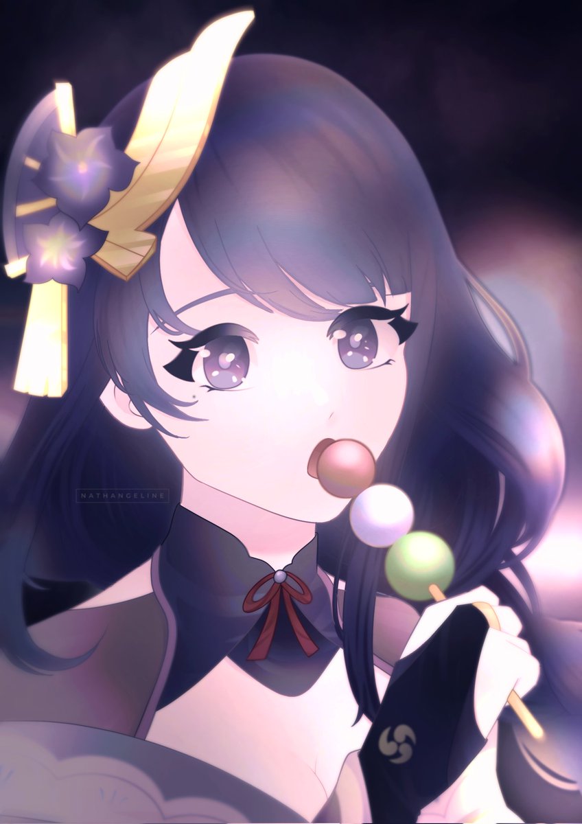 nathangeline's tweet photo. Dango 🍡
You know what to do to pull her now, happy pulling!
Raiden Shogun Genshin Impact Fanart #GenshinImpact #RaidenShogun #FanartContest #Art https://t.co/8a4FGsGBM5