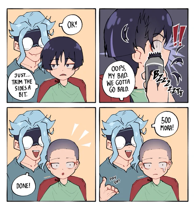 a trip to The Barber's 