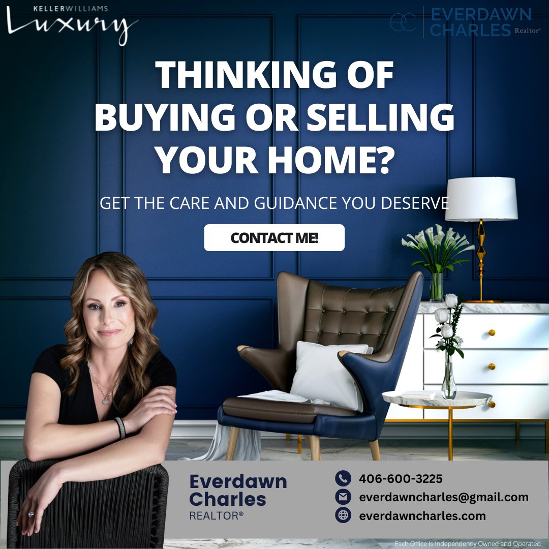 EverdawnCharles's tweet photo. Thinking of buying or selling in the new year?
Let me take the worry out of it for you ❤️
➡️ https://t.co/GXSPqUlSQF

#bozemanlife #bozemanrealestate #bozemanMT #bozemanrealestate #bozemanrealtor  #kwbozeman #kwluxury  #everdawn #movingtomontana #montanahome #MTrealestate https://t.co/dtaIX3s6Ni