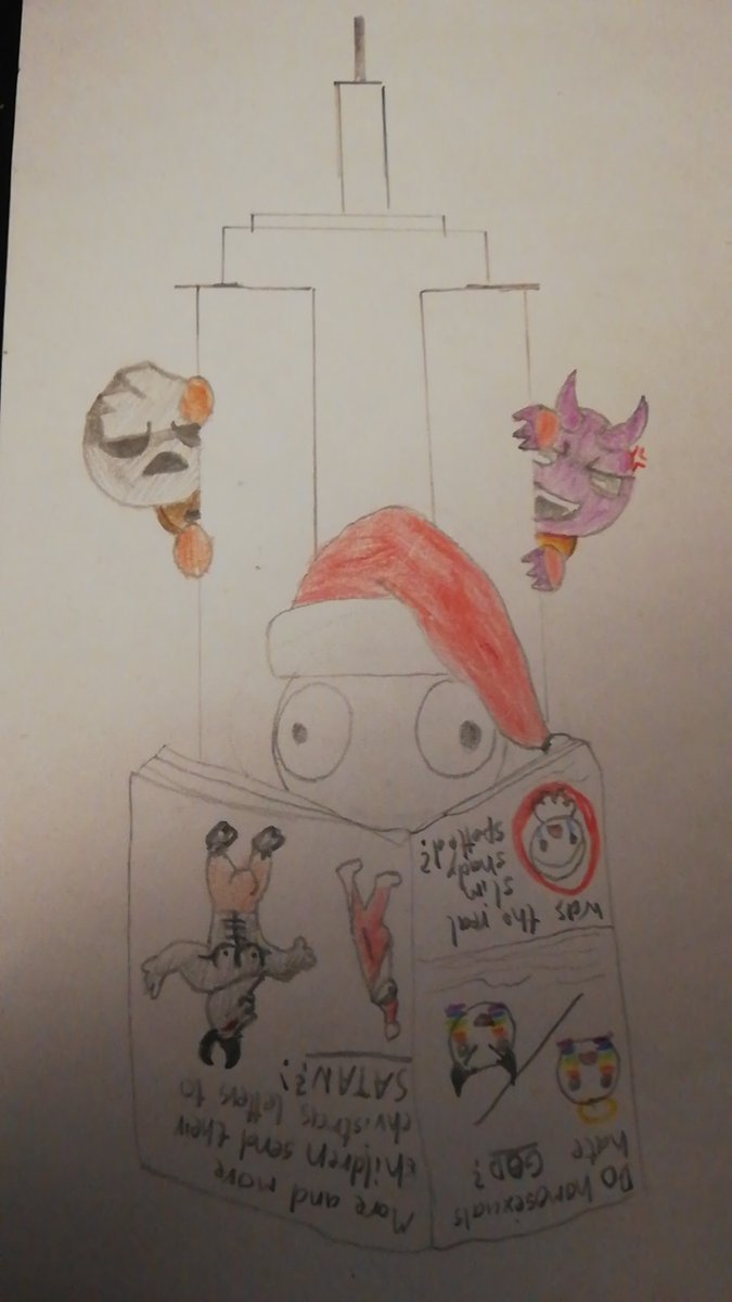ArachnaChaoZ's tweet photo. #TBOIXMAS @PaintingIsaac
Day 19 and 20
I really like how the toy chest turned out and how many items i could fit in there. It looks nice.
And Fuck you i will not colour the New York skyscraper from home alone 2: The lostening. https://t.co/ChyZrXXPnp