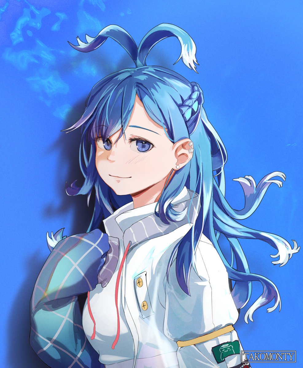 「Last piece for 2022. Here's the blue gre」|Takomontyのイラスト