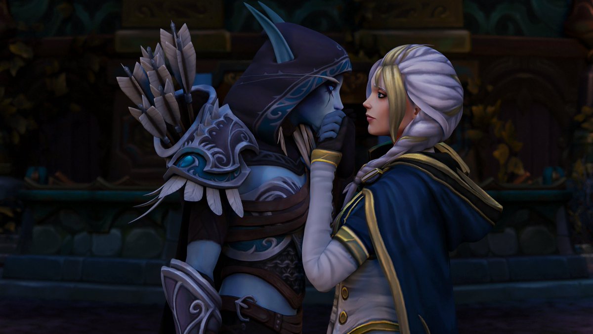 athame_san's tweet photo. Finally Sylvaina
#Sylvanas #Jaina #sylvaina #wow #warcraft #worldofwarcraft https://t.co/NVAdE0LVO3