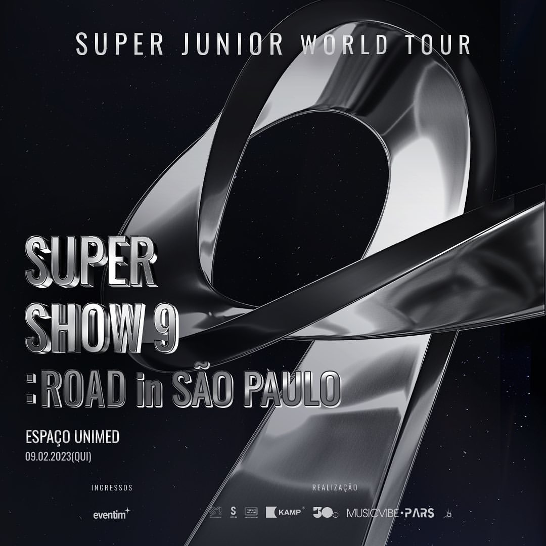 sujubr's tweet photo. [🎤] SUPER SHOW 9 in São Paulo 🇧🇷

📅 09/02/2023
📌 Espaço Unimed - São Paulo
🎫 Ingressos: https://t.co/AoBlgnWclu

Principais informações sobre o Super Show 9 no Brasil
➡https://t.co/Yhj1JxRydq

#슈퍼주니어 #SUPERJUNIOR #SUPERSHOW9 #SS9 #SS9inBrazil #SS9inSaoPaulo @SJofficial https://t.co/SQG9qR2ylc