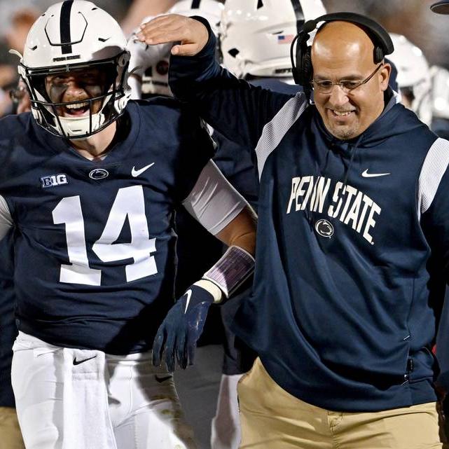 The Nittany Lions are the third highest Big Ten team.
Penn State moves up to No. 8 in penultimate College Football Playoff rankings https://t.co/u6Ood7ABAE