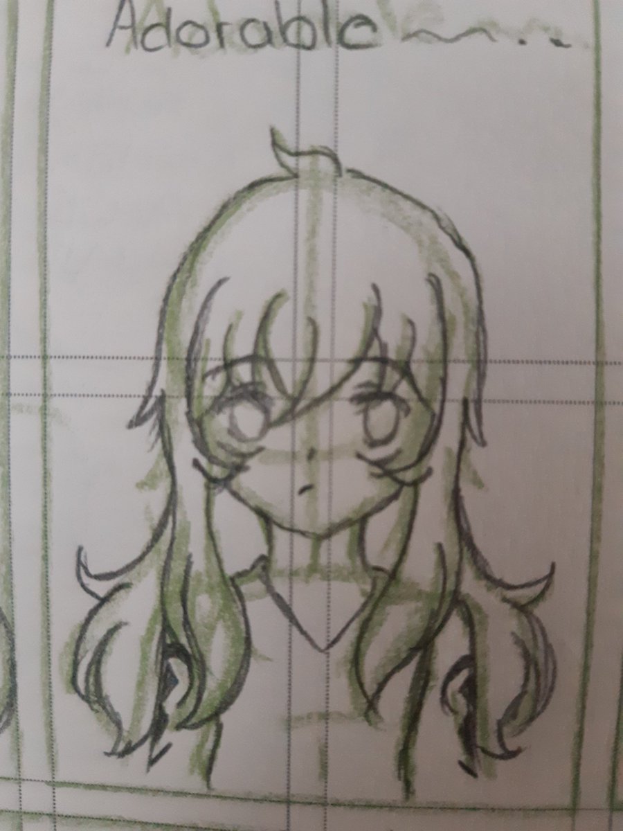 StalledOx's tweet photo. What a cute face, so innocent an adorable...🥰🥺 #anime #cute #manga #OC #art #tradicinalart https://t.co/9dU7rsSPuv