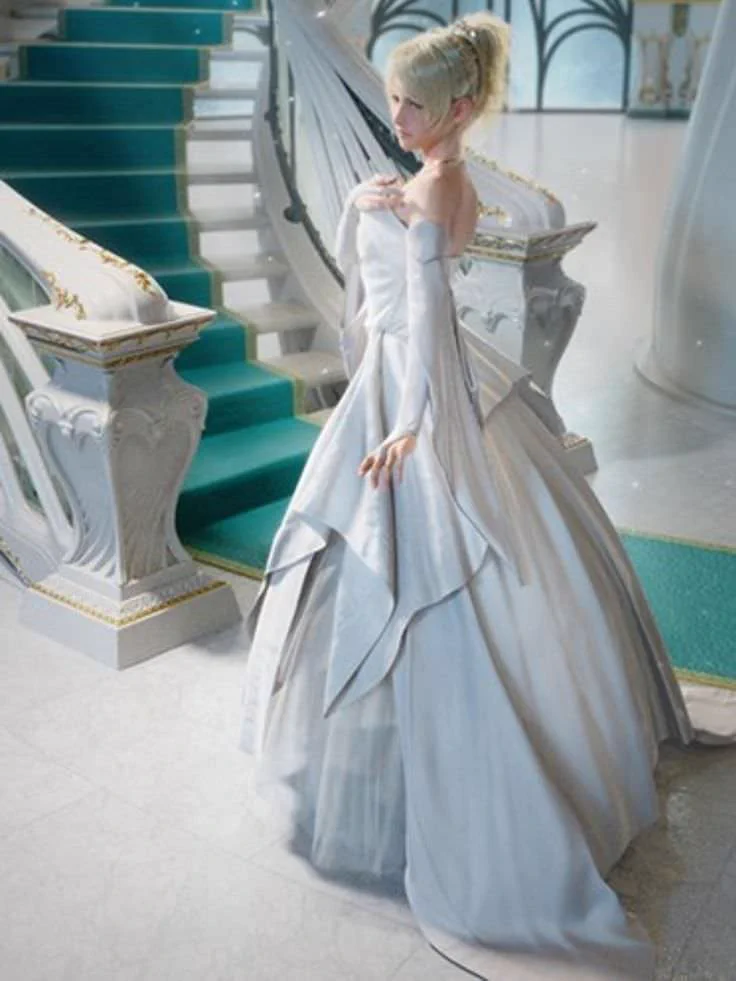 lady lunafreya wedding dress 🌸Bibi🌸♿ on X: 
